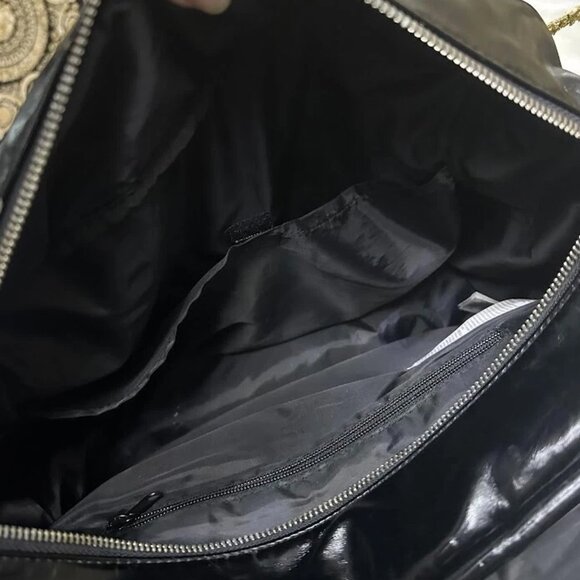 Adelina Madelina Diaper Bag & Wipes Case Large Black It's A Breeze Backpack - Picture 3 of 8